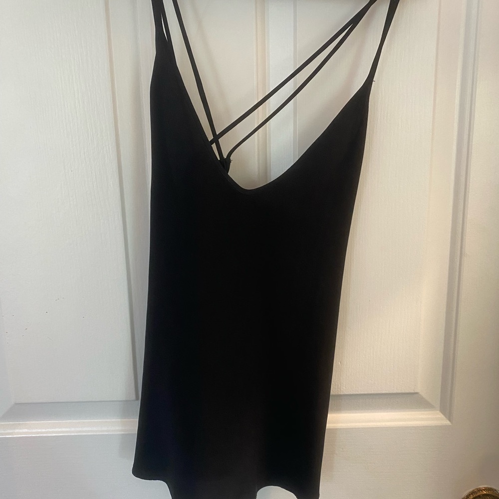 Black silk Rory beca top size S
